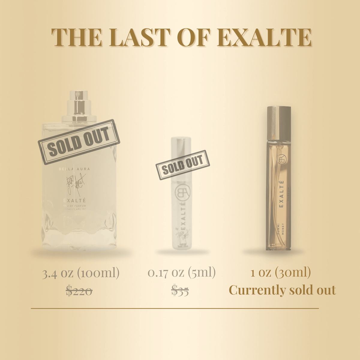 Exalté Parfum by Funmi Monet – Aura Argan Inc